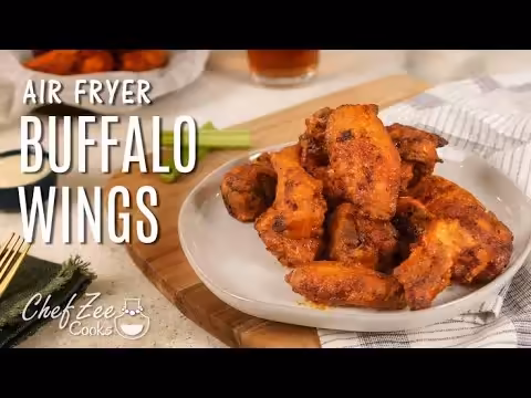 Air Fryer Buffelo Wings | Best Fried Chicken at Home