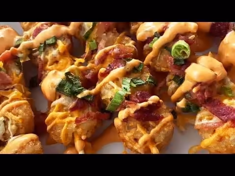 Tater Tot Skewer || How to make
